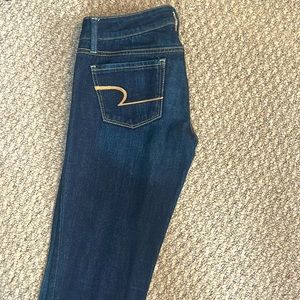 American Eagle skinny jeans.